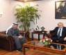 وزیر المالیة یبحث مع السفیر الاماراتي العلاقات الثنائیة بین البلدین الصدیقین
