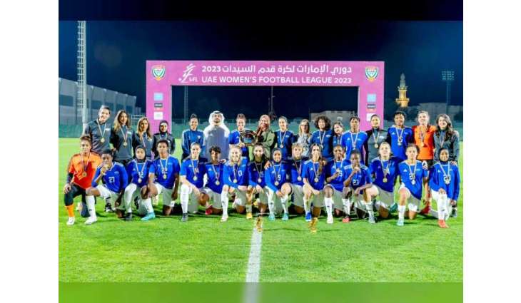 نادي أبو ظبي الرياضي يهدى لقب دوري السيدات لكرة القدم  إلى هزاع بن زايد