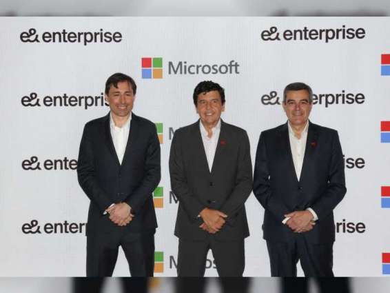 E& enterprise partners with Microsoft to help businesses in their sustainability journey