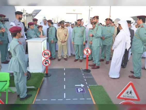 Ministry of Interior celebrates beginning of Unified Gulf Traffic Week in Global Village