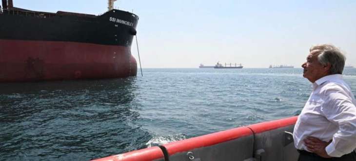 UN Remains 'Totally Committed' to Black Sea Grain Initiative - Spokesman