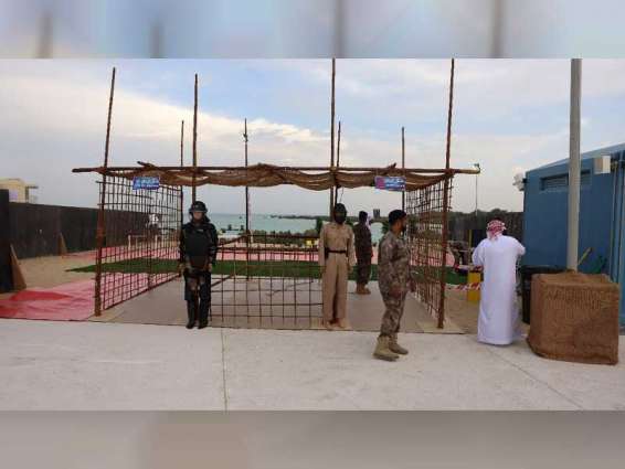 شرطة أبوظبي تشارك في فعاليات "مهرجان الظفرة البحري"