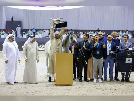 "دي سراج" الفحل الذهبي في بطولة دبي الدولية للجواد العربي