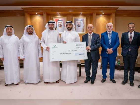 Sultan bin Ahmed receives delegation of Sharjah Charity International