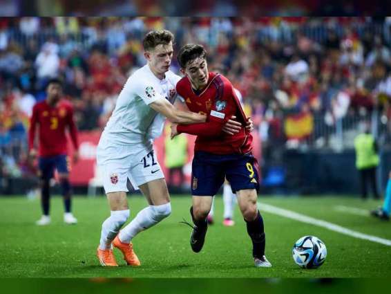 Spain beat Norway 3-0 in Euro 2024 Qualifying