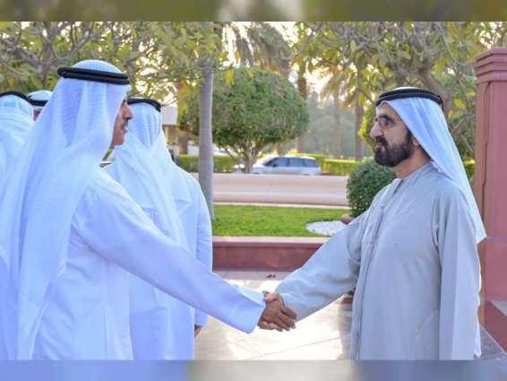 Mohammed bin Rashid receives Ramadan well-wishers
