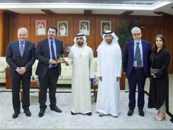 Ajman Chamber receives delegation of Italian-Czech Chamber of Commerce