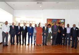رئيس المجلس العالمي للتسامح والسلام يلتقي قادة الطوائف والمنظمات الدينية في موزمبيق