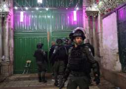 Israeli Police Say Arrested Over 350 People at Al-Aqsa Mosque in Jerusalem