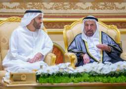 Sharjah Ruler accepts Ramadan greetings from RAK Crown Prince