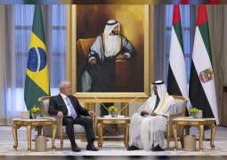رئيس الدولة و رئيس البرازيل يبحثان العلاقات الثنائية والتطورات الإقليمية والدولية
