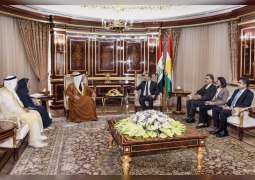 حكومتا الإمارات وإقليم كردستان العراق تبحثان توسيع التعاون الثنائي في التحديث الحكومي