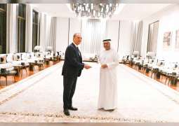 UAE President receives letter from Prime Minister of Italy