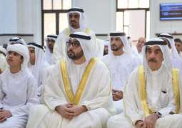 UAQ Ruler performs Eid Al Fitr prayer at Ahmed bin Rashid Al Mualla Mosque