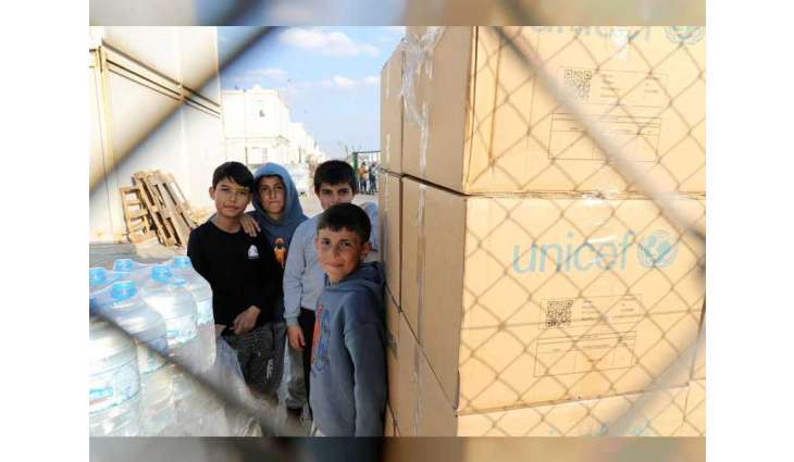 UNICEF’s Dubai Supply Hub: at the centre of the earthquake response