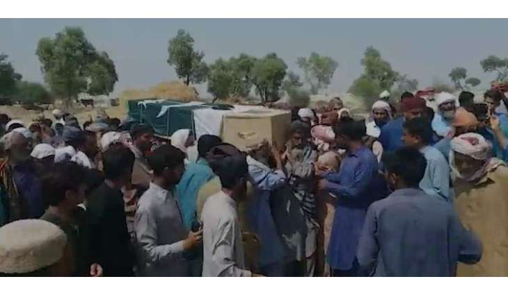 Namaz e Janaza of Naik Shair Ahmed, Lance Naik Muhammad Asghar, Sepoy Nursing Abdur Rasheed and Sepoy Muhammad Irfan were offered