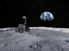 First Arab Lunar Rover Rashid Starts Landing on Moon - Space Center