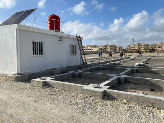 ERC constructs 1,000 prefabricated housing units for earthquake victims in Syria