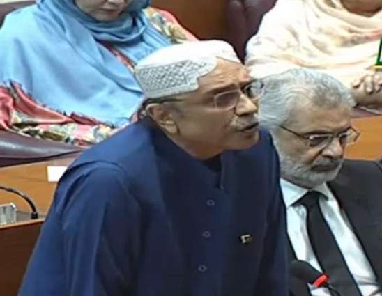 ‘We will request PM to hold talks with opposition,’ says Zardari