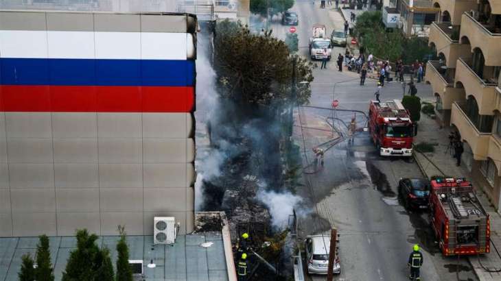 Fire Hits Building of Russian Science, Culture Center in Nicosia, Arson Not Excluded- Head
