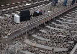 Bomb Wrecks Train in Western Russia