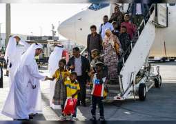 UAE evacuates 176 people and media professionals from Sudan as part of its humanitarian efforts