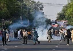 مقتل ثمانیة أشخاص اثر الاحتجاجات الدمویة بسبب اعتقال عمران خان