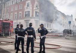 Only One Man Injured in Explosion in Milan Downtown - Firefighters