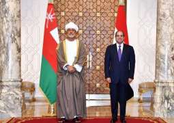 الرئيس المصري  وسلطان عُمان يبحثان المستجدات الإقليمية والدولية