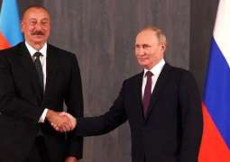 Aliyev Thanks Putin for Making Efforts to Normalize Azerbaijan-Armenia Relations