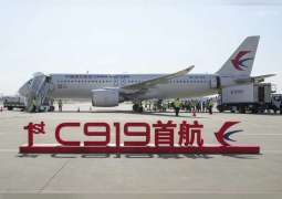 China's C919 passenger plane completes inaugural commercial flight