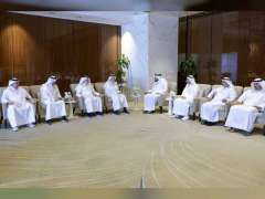 Ahmed bin Mohammed meets with Chairman of Board of Directors of Qatar Free Zones Authority