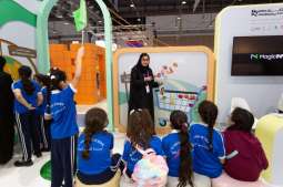 ​​Young SCRF 2023 visitors taught how to detect cancer 
