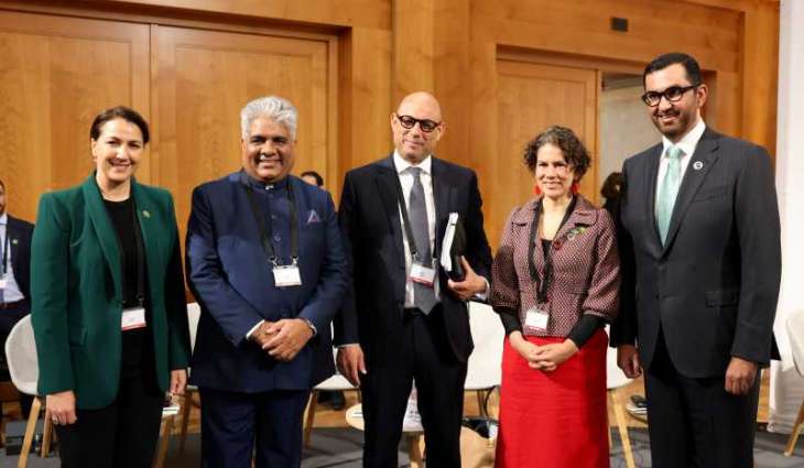 Mariam Almheiri showcases UAE's ambitious vision and efforts to enhance global climate action during 'Petersberg Climate Dialogue' in Germany