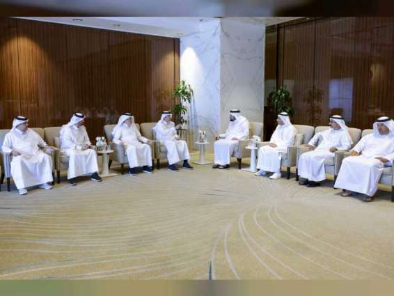 Ahmed bin Mohammed meets with Chairman of Board of Directors of Qatar Free Zones Authority