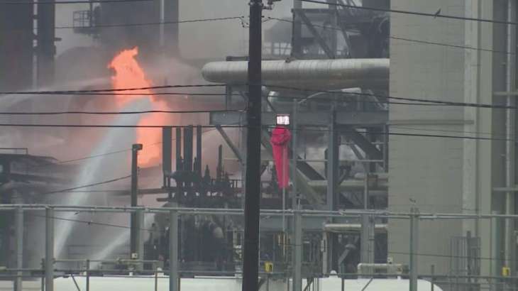 Shell Says Runoff Water From Deer Park Fire Directed Into Houston Channel