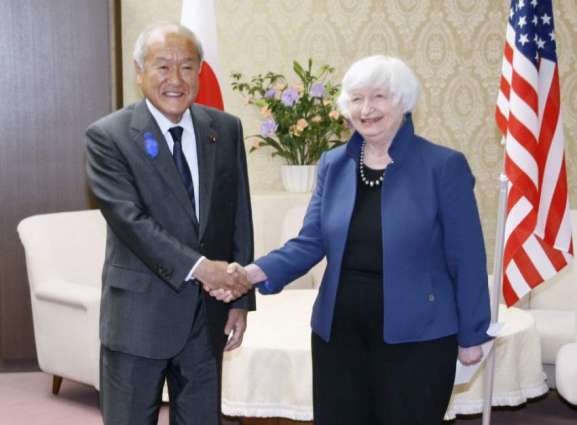 Japanese, US Finance Ministers Discuss Macroeconomic Issues, Russia Sanctions