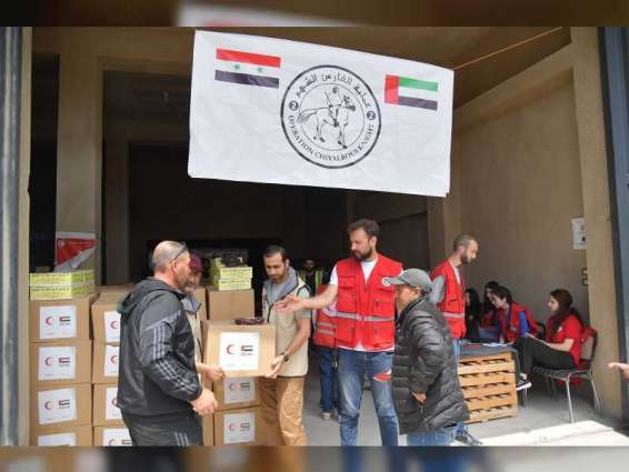 'Operation Gallant Knight 2' distributes food parcels to 600 medical personnel in Latakia