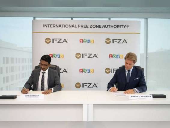 IFZA partners with Zoho to help businesses improve efficiency