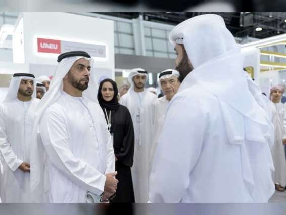 Saif bin Zayed visits Education Interface Exhibition and Middle East Youth Conference