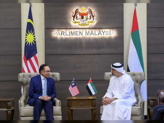 Khaled bin Mohamed bin Zayed meets Prime Minister of Malaysia in Kuala Lumpur