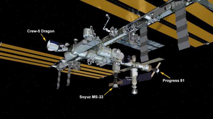 Progress MS-23 Cargo Ship Docks to ISS - Russian Space Agency