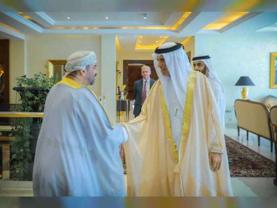 RAK Ruler receives Ambassador of Oman