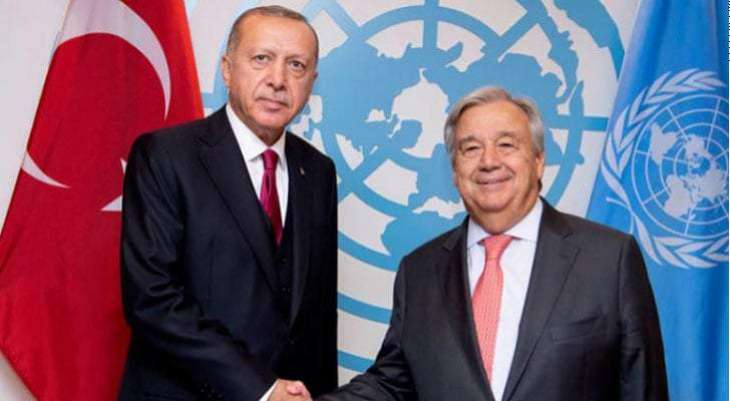 UN Chief Congratulates Erdogan on Re-Election, Hopes to Strengthen Cooperation - Spokesman