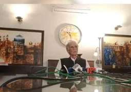 Another setback to PTI as Pervez Khattak steps down from party position