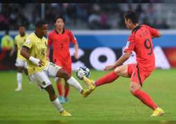 تأهل كوريا الجنوبية و أوروجواي إلى ربع نهائي "مونديال الشباب"