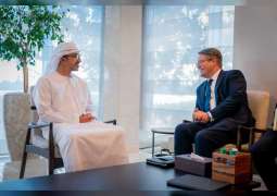 عبدالله بن زايد يستقبل وزير الدولة في وزارة الخارجية الألمانية