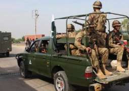 مقتل جندي اثر اشتباک مع عناصر مسلحة فی منطقة وزیرستان
