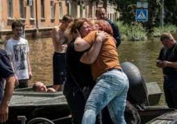 Russian Rescuers Say Over 7,500 Evacuated in Kherson Region After Dam Incident
