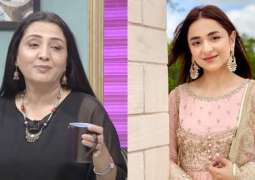 Yumna Zaidi overrated figure, says Nadia Afghan